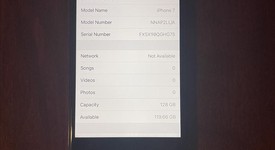 Fair
													Apple iPhone 7 - Unlocked, Jet Black, 128 GB, A1660, photo 4 of 11