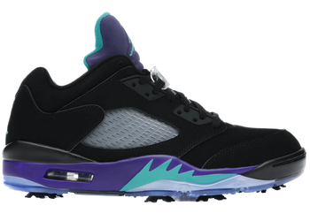 Jordan 5 Retro Low Golf Black Grape for sale