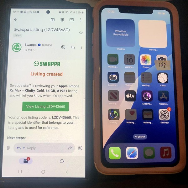 Apple iPhone Xs Max - Xfinity, 64 GB, Gold, A1921