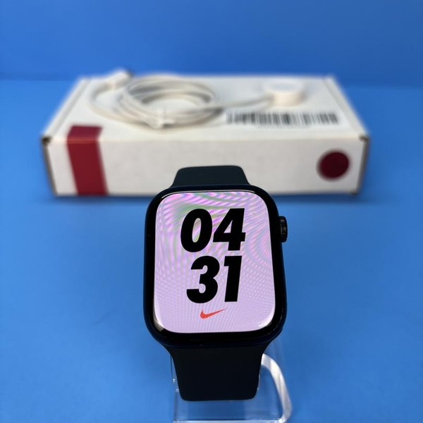 Apple Watch Series 7 45mm - Unlocked, Midnight, A2477 - Cellular, Aluminum