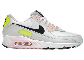 Nike Air Max 90 White Volt Green Glow (Women's) for sale