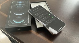 Mint
													Apple iPhone 12 Pro Max - Unlocked, Silver, 128 GB, A2342, photo 3 of 5