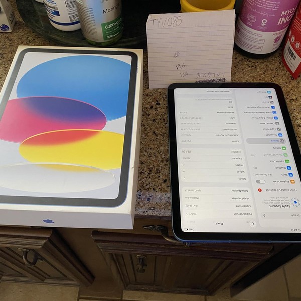 Apple iPad (11th Gen) - Unlocked, 128 GB, Blue, A3355