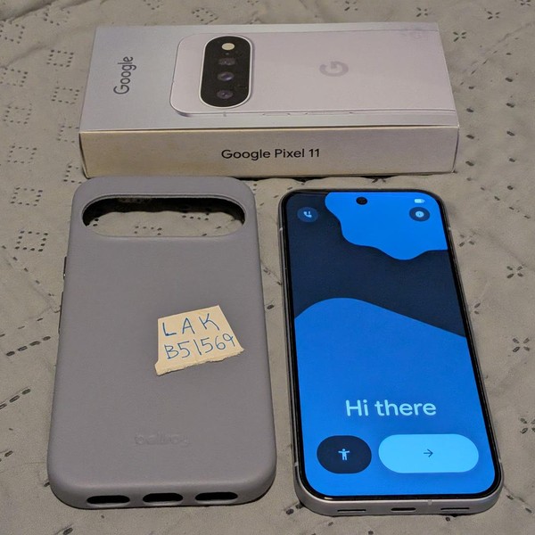 Google Pixel 11 - Unlocked, 256 GB, Frost, 12 GB, GPQQ7