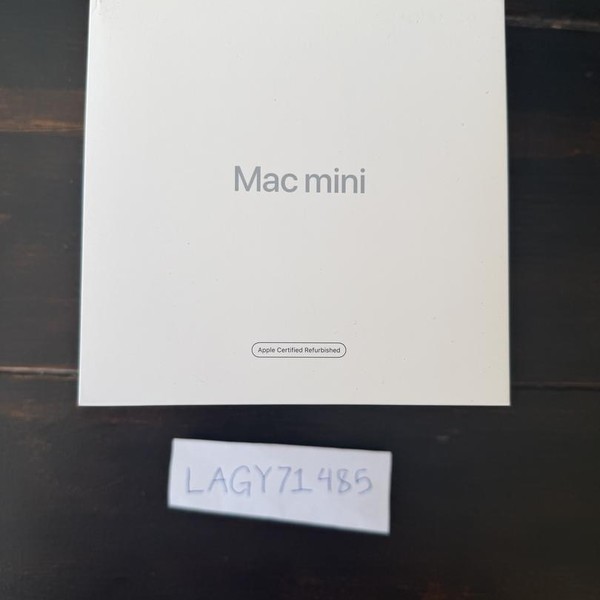 Mac Mini 2024 - 256 GB, 16 GB, Apple M4