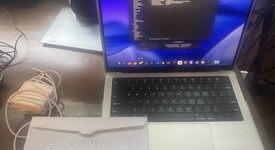 Good
													MacBook Pro 2024 - 14" - Apple M4 Pro 12-core, Silver, 512 GB, 24 GB, photo 1 of 6