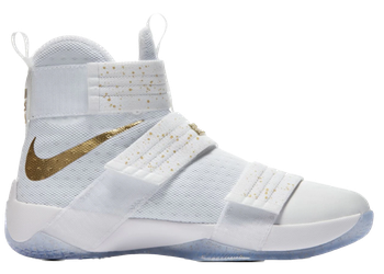 Nike LeBron Zoom Soldier 10 Gold Medal for sale