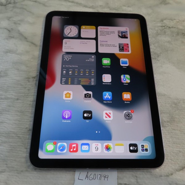 Apple iPad Mini (6th Gen) - Unlocked, 64 GB, Purple, A2568