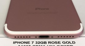 Good
													Apple iPhone 7 - Unlocked, Rose Gold, 32 GB, A1660, photo 4 of 7