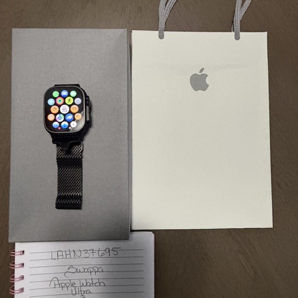 Apple Watch Ultra 3 49mm - Unlocked, Black, A3281