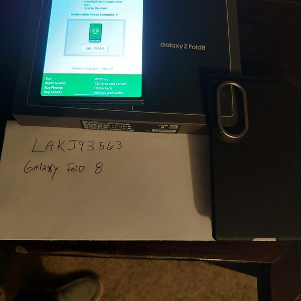 Samsung Galaxy Z Fold8 - Unlocked, 256 GB, Graphite, 12 GB, SM-F971U1