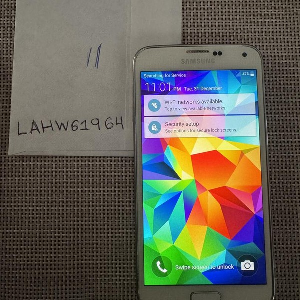 Samsung Galaxy S5 - Verizon, 16 GB, White, SM-G900V