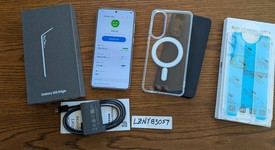 Mint
													Samsung Galaxy S25 Edge - Unlocked, Icy Blue, 512 GB, 12 GB, SM-S937U1, photo 4 of 15