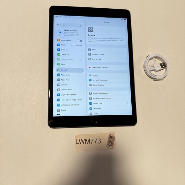 Apple iPad (9th Gen) - Unlocked, 64 GB, Gray, A2603
