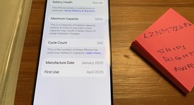 Good
													Apple iPhone 16 Pro Max - Unlocked, Black, 256 GB, A3084, photo 4 of 7