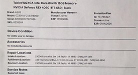 Good
													Asus ROG Flow Z13 (2023) GZ301 - I9, Black, 1 TB, 16 GB, photo 2 of 11