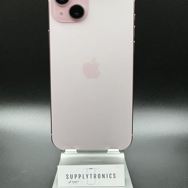 Apple iPhone 15 Plus - Unlocked, 128 GB, Pink, A2847