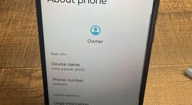 Good
													Moto G Power (2022) - Unlocked, Black, 64 GB, 4 GB, photo 5 of 7