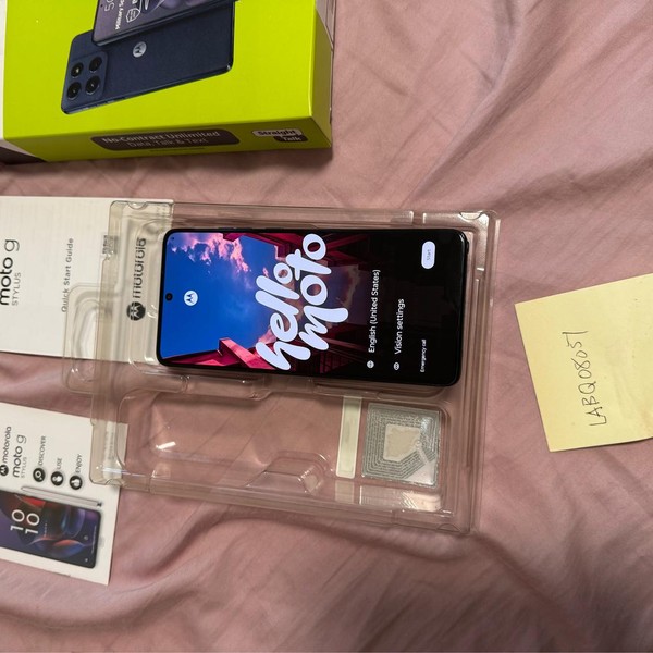 Moto G Stylus 5G (2025) - Straight Talk, 128 GB, Gibraltar Sea, 8 GB