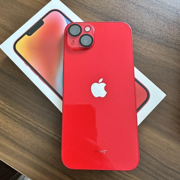 Apple iPhone 14 Plus - Unlocked, 128 GB, Red, A2632