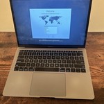 Fair MacBook Air 2018 - 13 inch - 128 GB, Gray, 8 GB, Intel Core i5