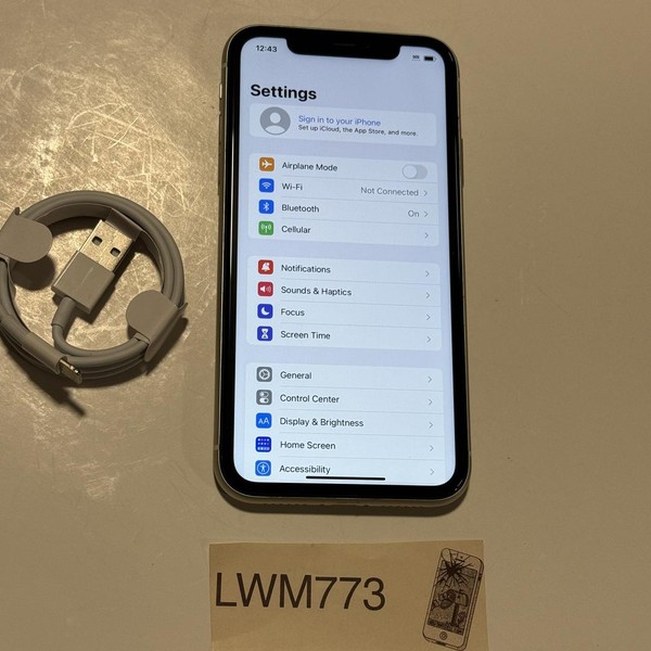 Apple iPhone 11 - Unlocked, 128 GB, White, A2111