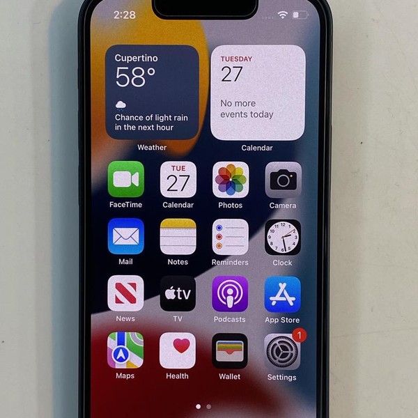 Apple iPhone 13 Mini - AT&T, Midnight, 256 GB, A2481