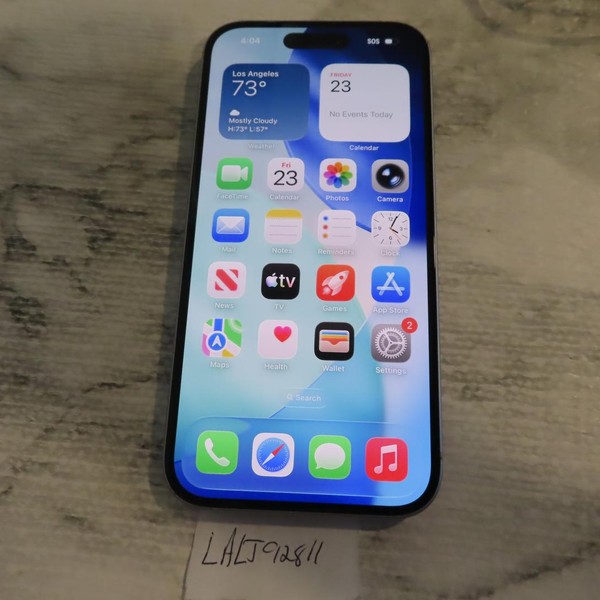 Apple iPhone 15 - Unlocked, 256 GB, Blue, A2846