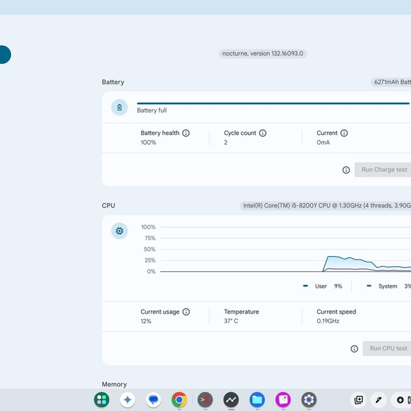 Google Pixel Slate - Wi-Fi, 128 GB, Navy Blue, 8 GB, Intel Core i5