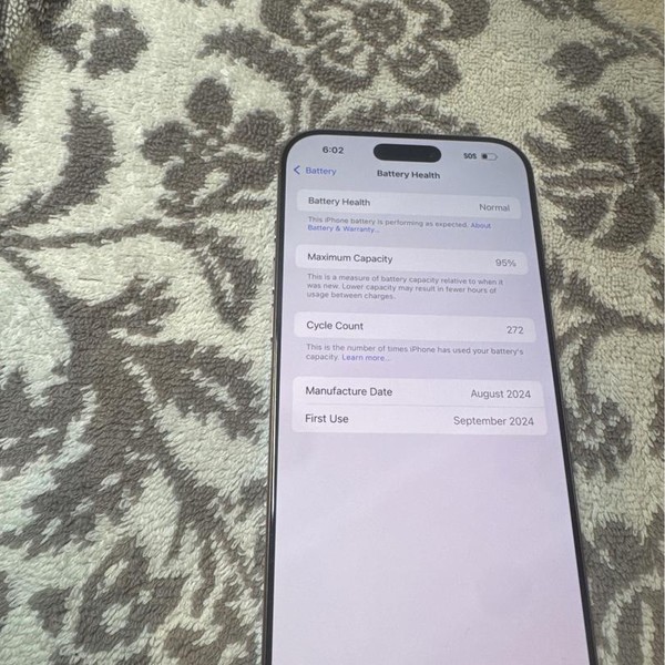 Apple iPhone 16 Pro Max - Unlocked, 256 GB, Desert, A3084