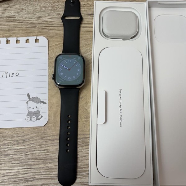 Apple Watch Series 11 46mm - Unlocked, Natural, A3337 - Cellular, Titanium