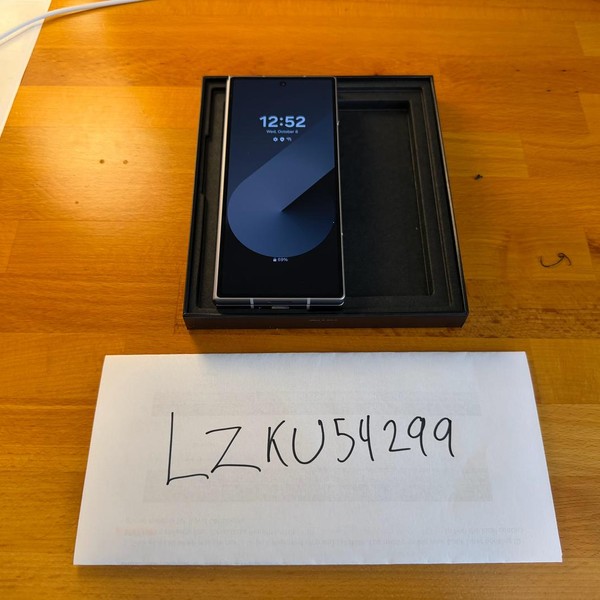 Samsung Galaxy Z Fold6 - AT&T, 512 GB, Silver, 12 GB, SM-F956U