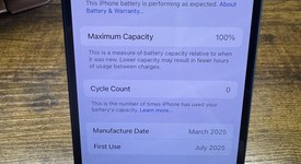 Mint
													Apple iPhone 16e - Unlocked, Black, 256 GB, A3212, photo 2 of 7