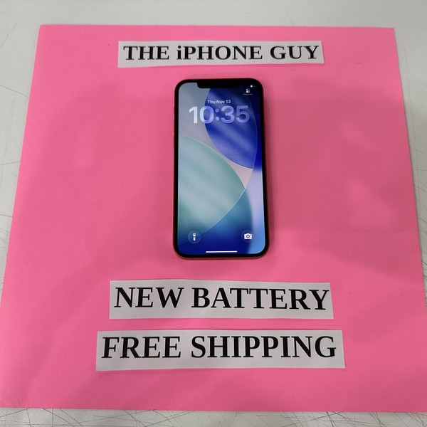 Apple iPhone 12 - Unlocked, 64 GB, Red, A2172