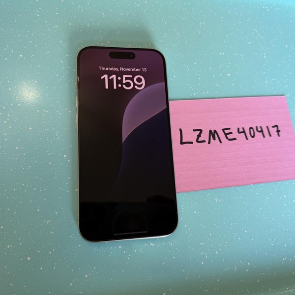 Apple iPhone 15 Pro - Unlocked, 256 GB, White, A2848