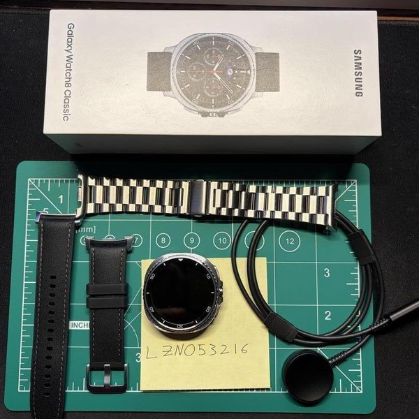 Samsung Galaxy Watch8 Classic - Wi-Fi, Black, SM-L500, 46mm