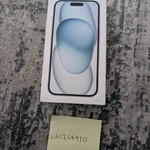 New Apple iPhone 15 - Unlocked, 128 GB, Blue, A2846
