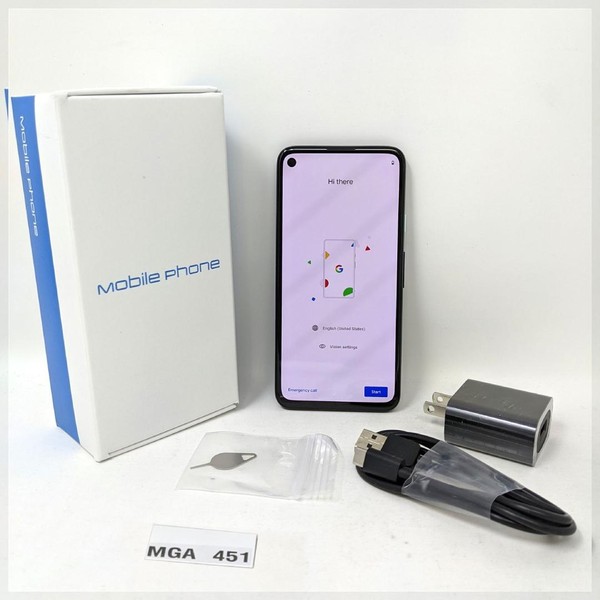 Google Pixel 4a - Unlocked, 128 GB, Black, 6 GB, G025J