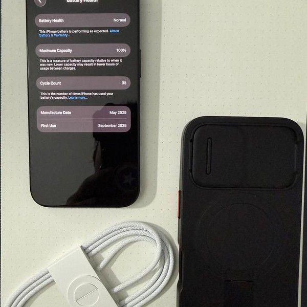 Apple iPhone 16 - Unlocked, 128 GB, Black, A3081