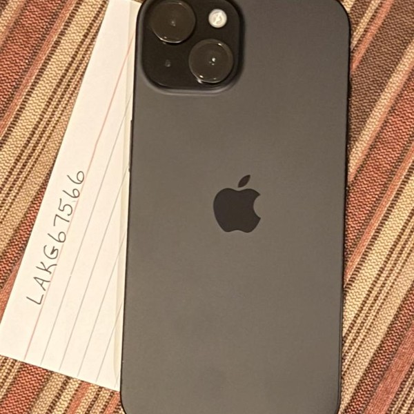 Apple iPhone 15 - Unlocked, 256 GB, Black, A2846