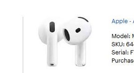 Used
													Apple AirPods 4th Gen - Active Noise Cancellation, photo 2 of 4