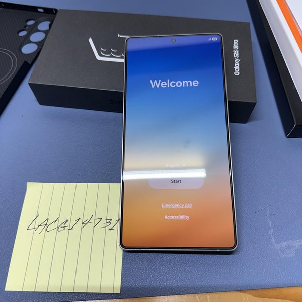 Samsung Galaxy S25 Ultra - Unlocked, 512 GB, Silverblue, 12 GB, SM-S938U1