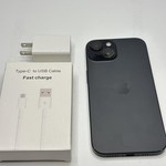 Good Apple iPhone 15 - Unlocked, 256 GB, Black, A2846