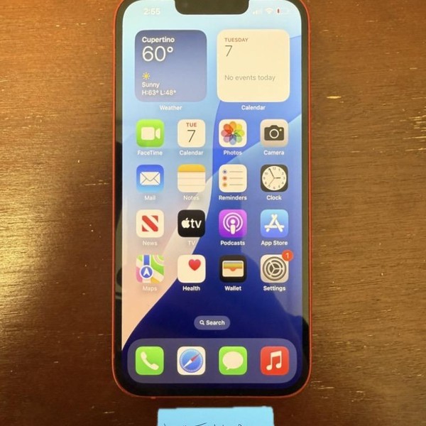 Apple iPhone 13 - Unlocked, 128 GB, Red, A2482