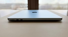 Good
													MacBook Air 2025 (M4) - 13" - Apple M4, Sky Blue, 256 GB, 16 GB, photo 4 of 12