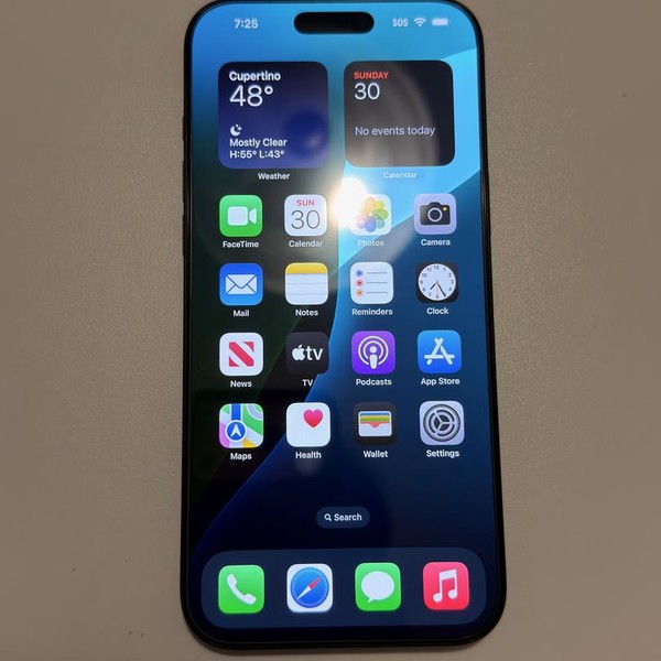 Apple iPhone 16 Pro Max - Unlocked, 1 TB, Black, A3084