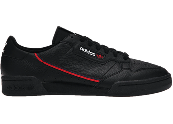 adidas Continental 80 Black Scarlet Red for sale