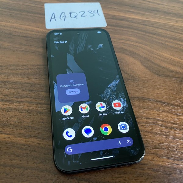Google Pixel 8a - Unlocked, 128 GB, Obsidian, 8 GB, GKV4X, Sub-6 5G