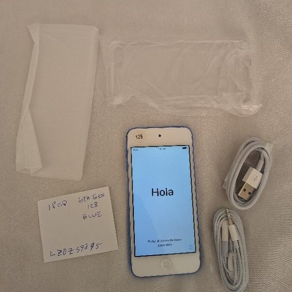 Apple iPod Touch 6th Gen - Wi-Fi, 128 GB, Blue