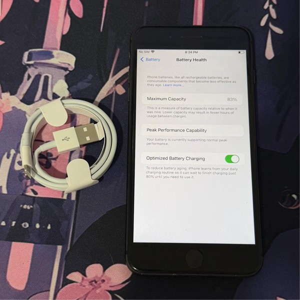 Apple iPhone 8 Plus - Unlocked, Gray, 128 GB, A1864